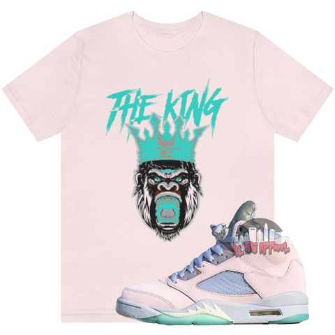 The King T-Shirt - Air Jordan 5 SE Easter - Ill Fits Apparel