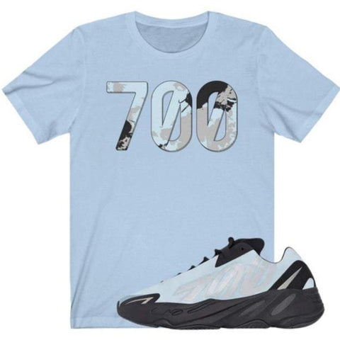 Yeezy Boost 700 MNVN Blue Tint - 700 T-Shirt - Ill Fits Apparel